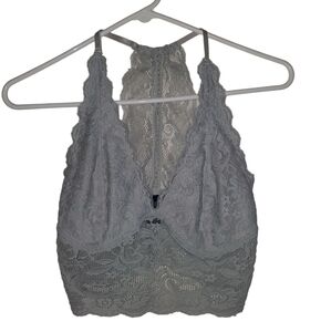 Daytrip Gray Lace Bralette